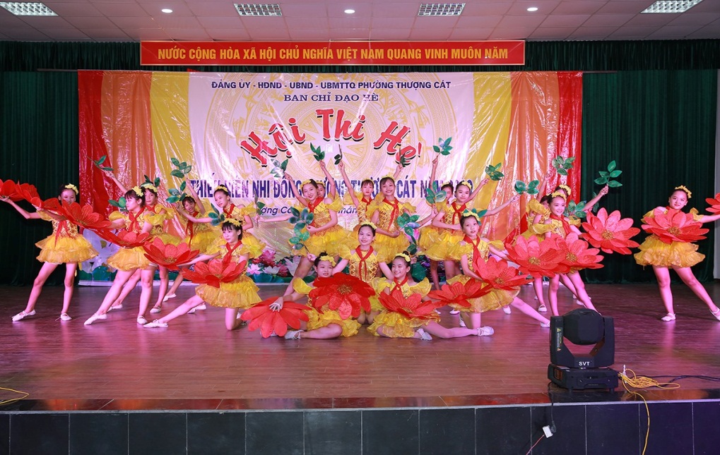 Hội thi hè phường Thượng Cát năm 2019